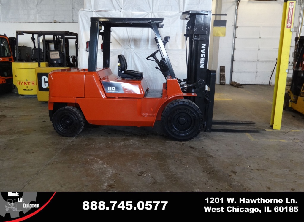 2008 Nissan JDP110 forklift on sale in Indiana