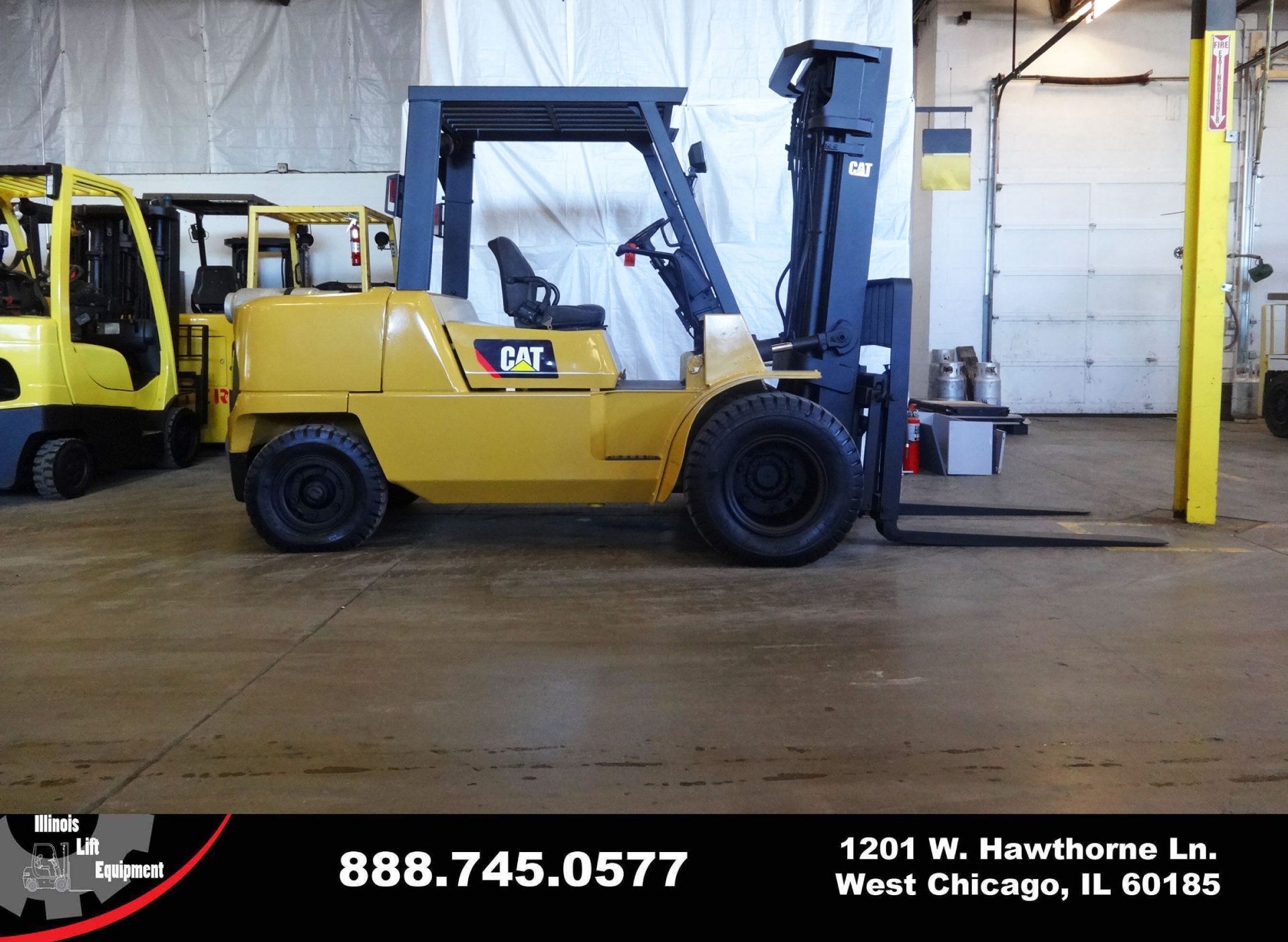 2002 Caterpillar DP50K Forklift on Sale in Indiana