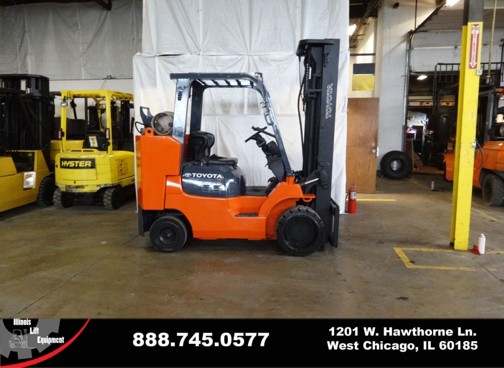 2005 Toyota 7FGCU45-BCS Forklift on Sale in Indiana