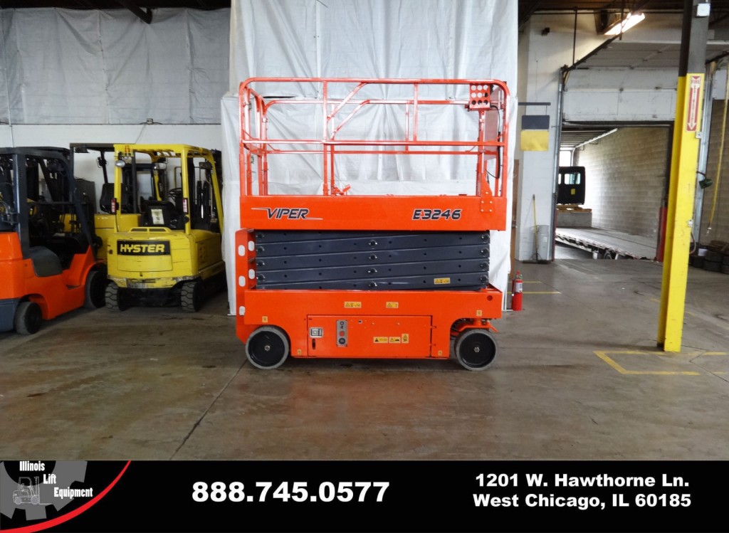 2015 Viper E3246 Scissor Lift on Sale in Indiana