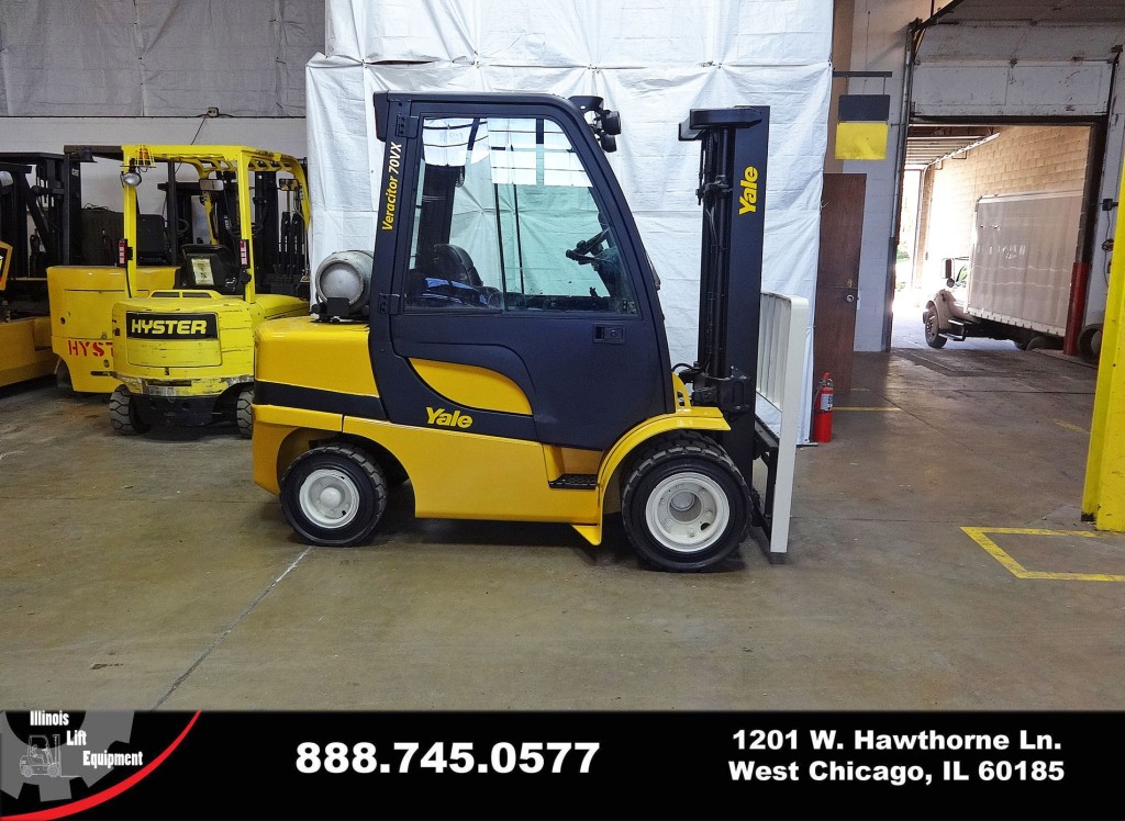  2008 Yale GLP070VX Forklift On Sale in Indiana