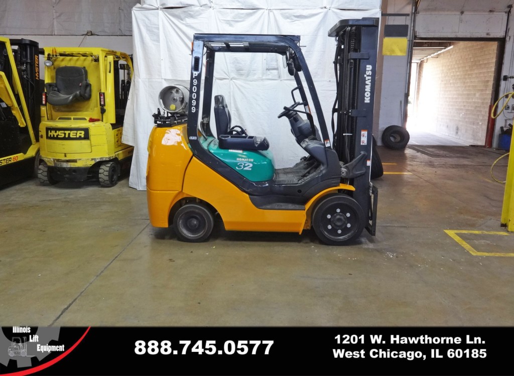 2010 Komatsu FG32SHT-16 Forklift on Sale in Indiana