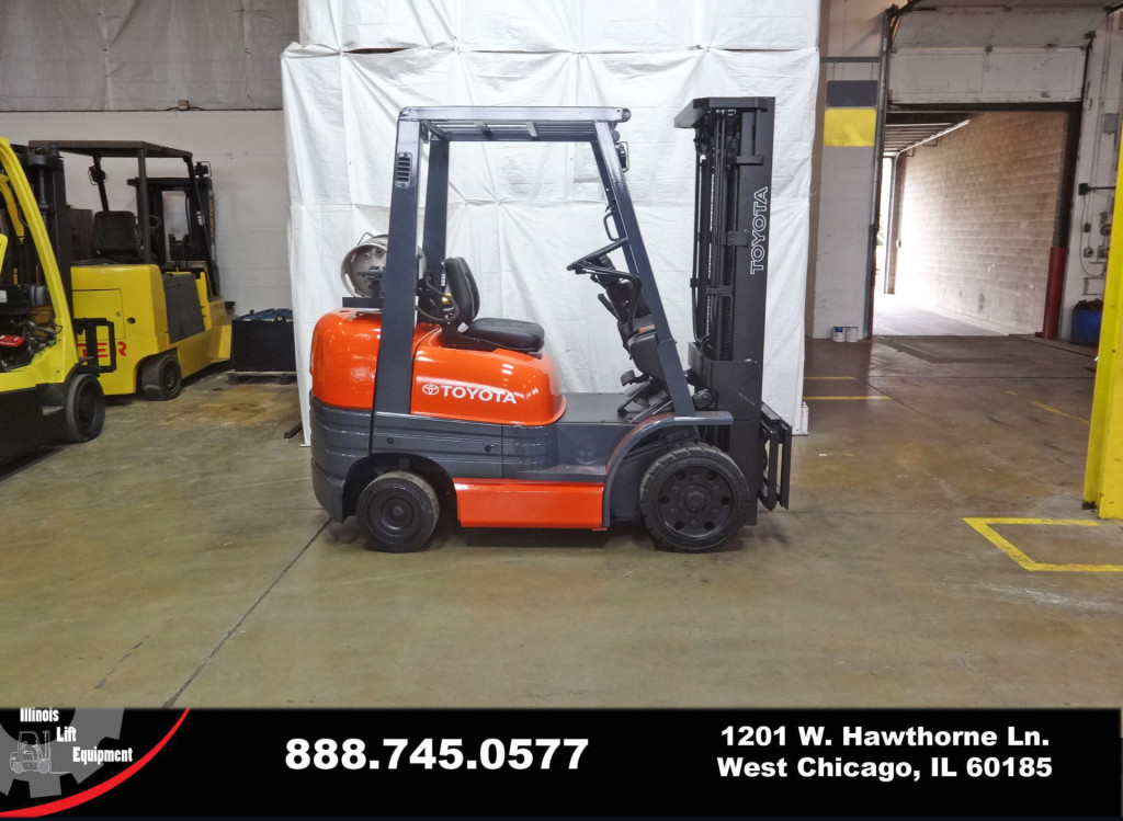 1998 Toyota 6FGCU25 Forklift on Sale in Indiana