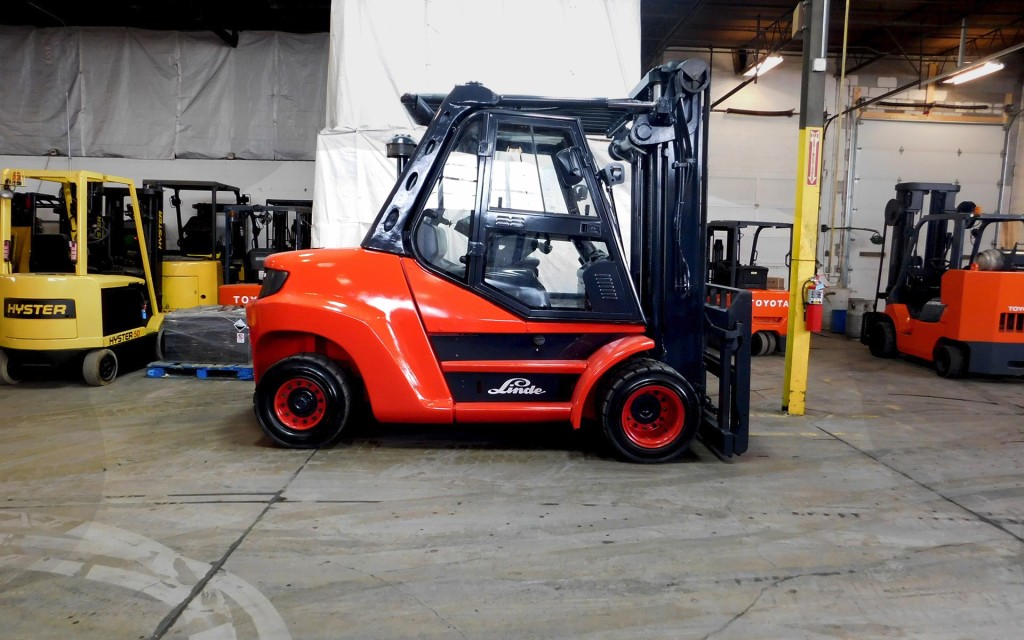  2010 Linde H80D Forklift on Sale in Indiana