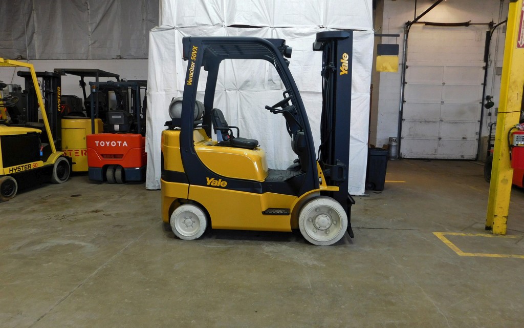  2011 Yale GLC050VX Forklift on Sale in Indiana