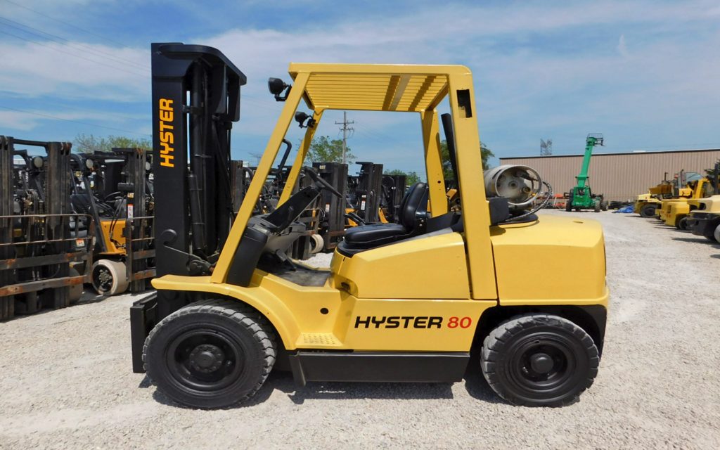  2001 Hyster H80XM Forklift on Sale in Indiana